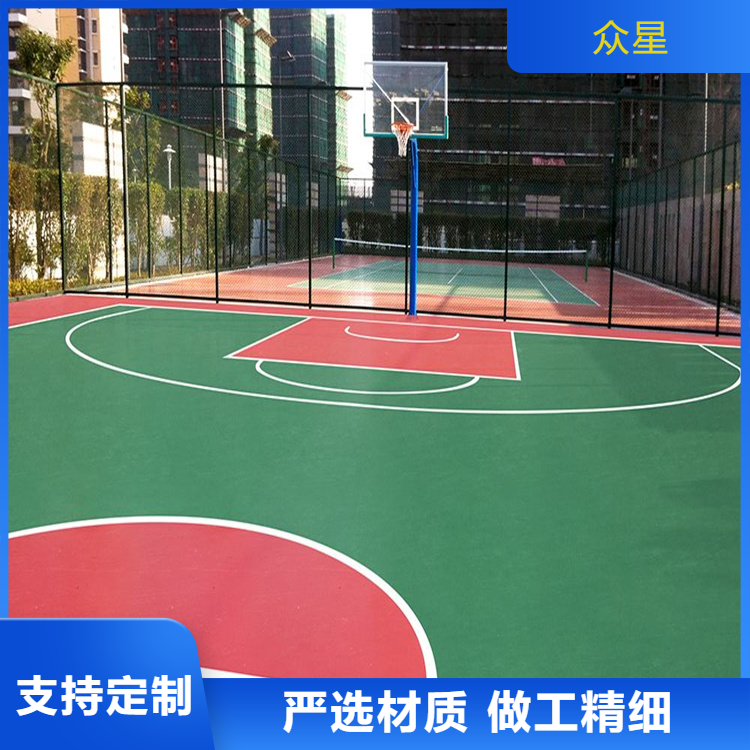 商丘市塑胶跑道材料篮球场硅PU - 推荐